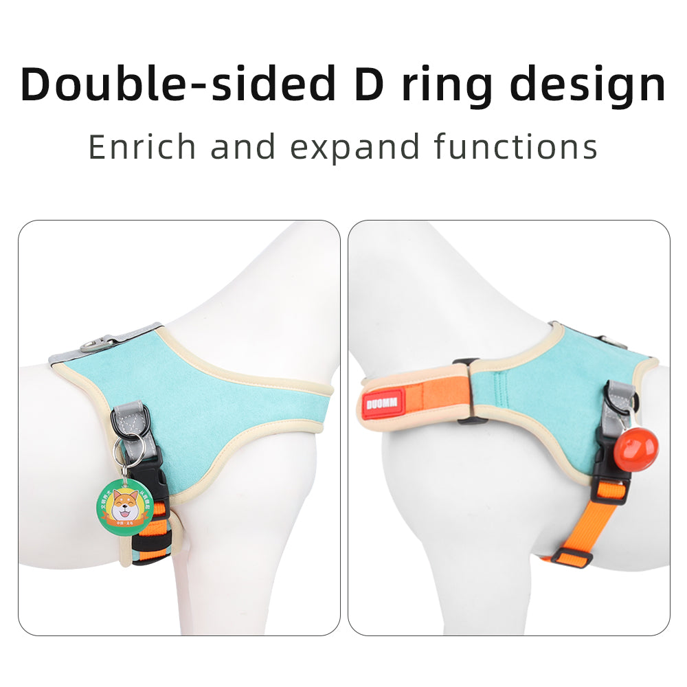 SaddleSoft Pet Harness & Leash Set