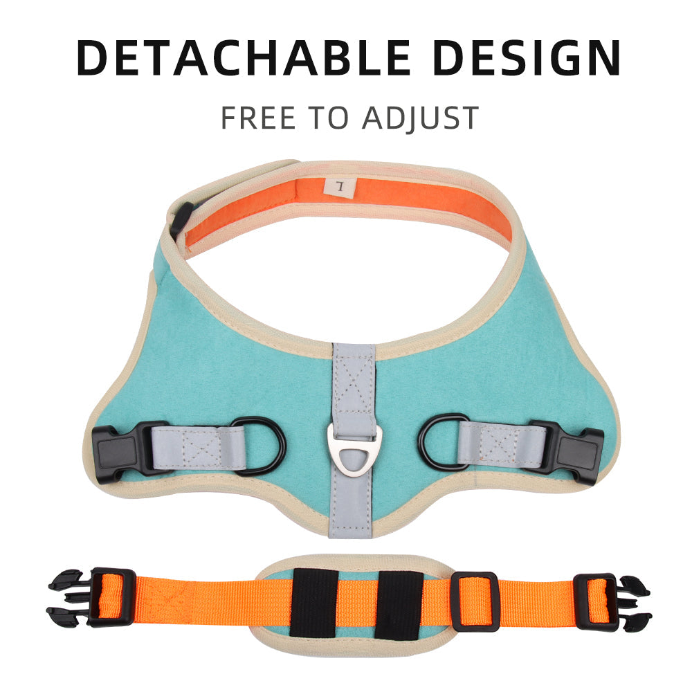 SaddleSoft Pet Harness & Leash Set